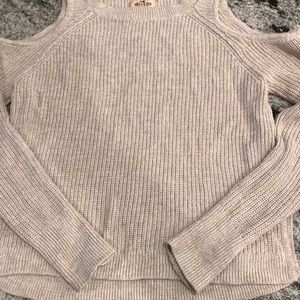 Hollister cold shoulder sweater